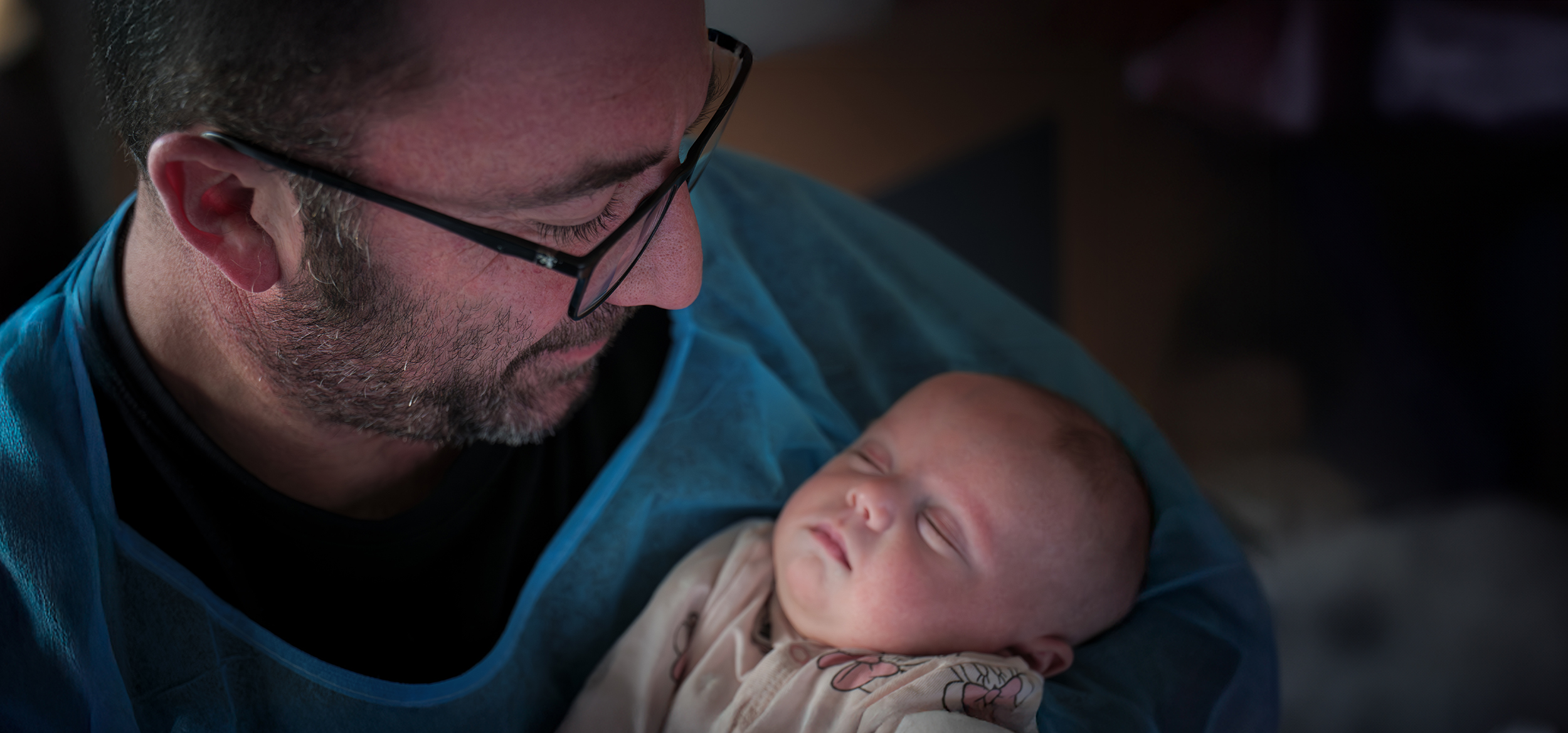 La tua vicinanza è l'abbraccio di un papà, anche in ospedale