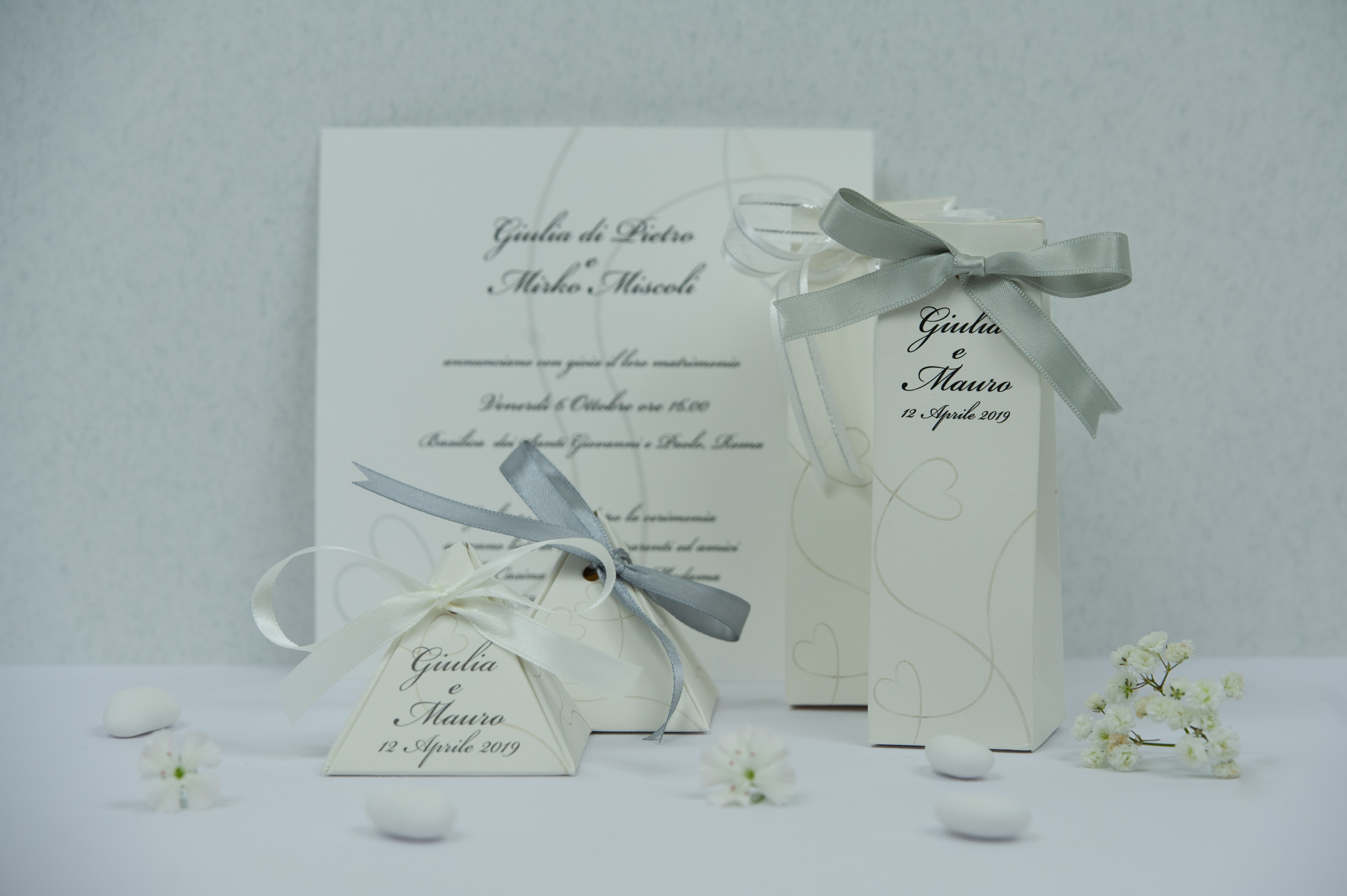 Scatoline Matrimonio modello pochette - Foto n. 4/4