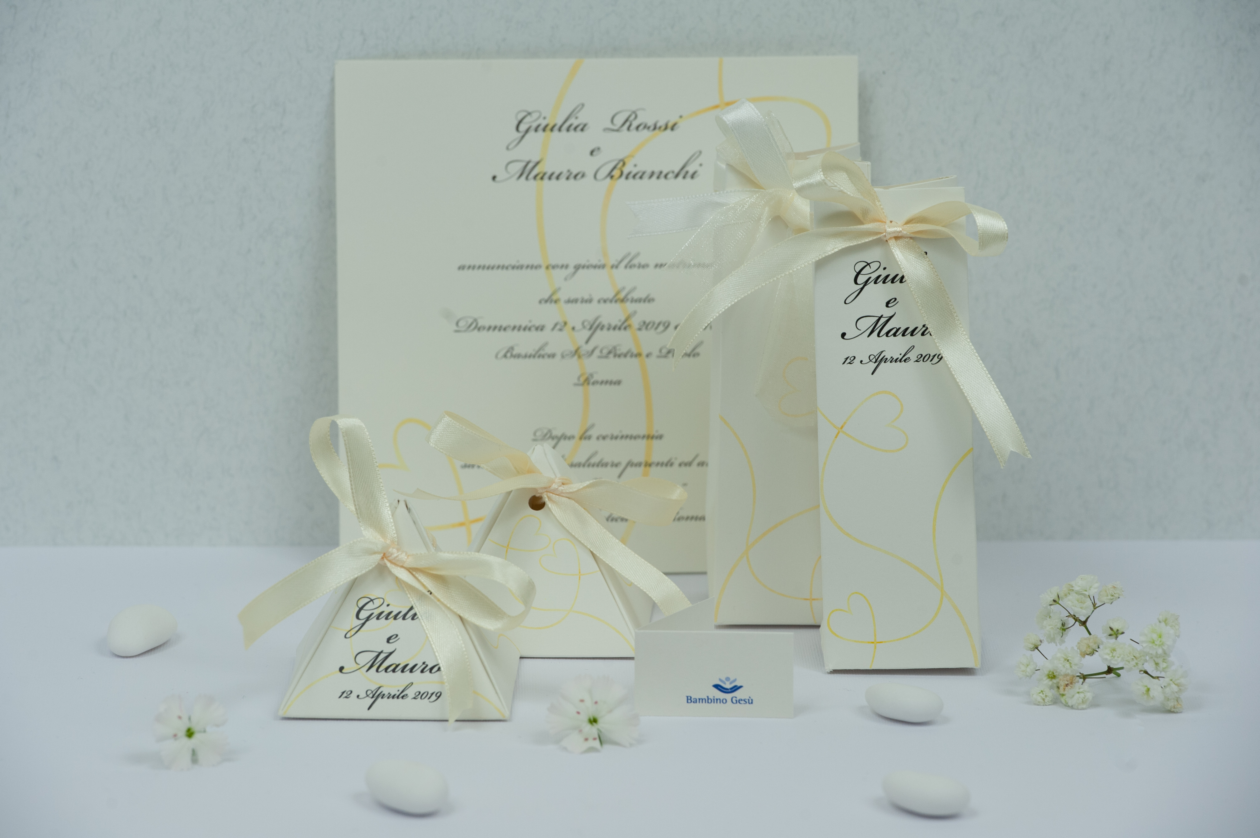 Scatoline Matrimonio modello pochette - Foto n. 2/4