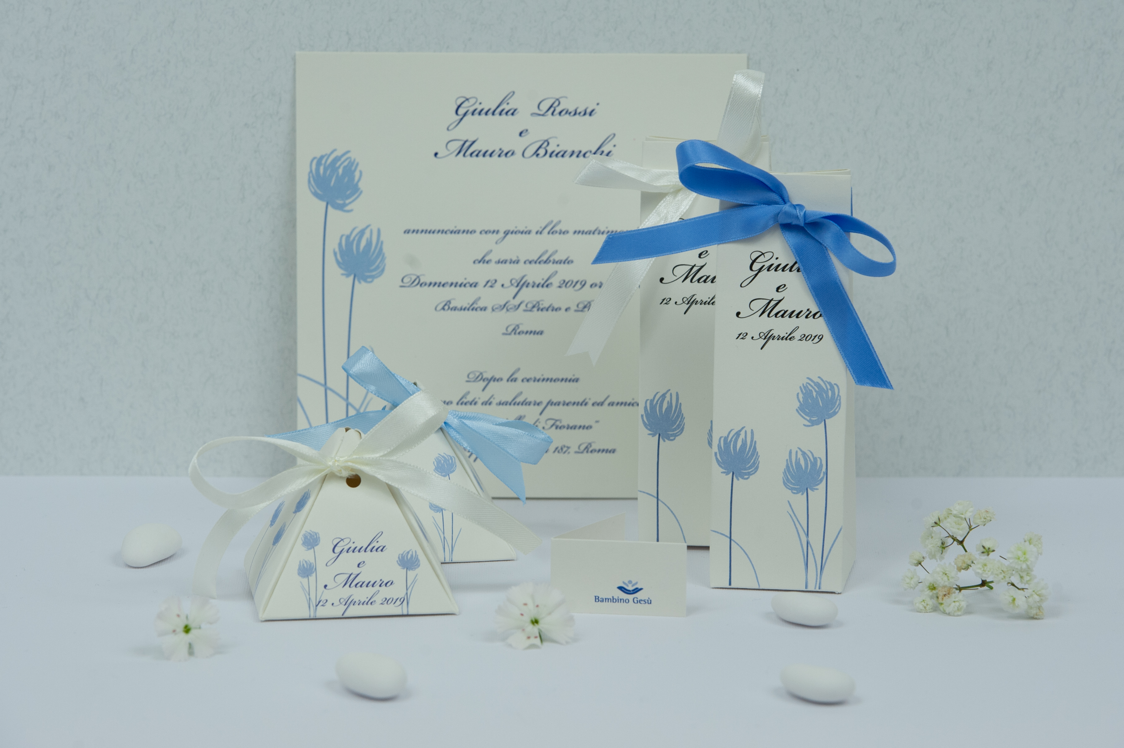 Scatoline Matrimonio modello pochette - Foto n. 1/4