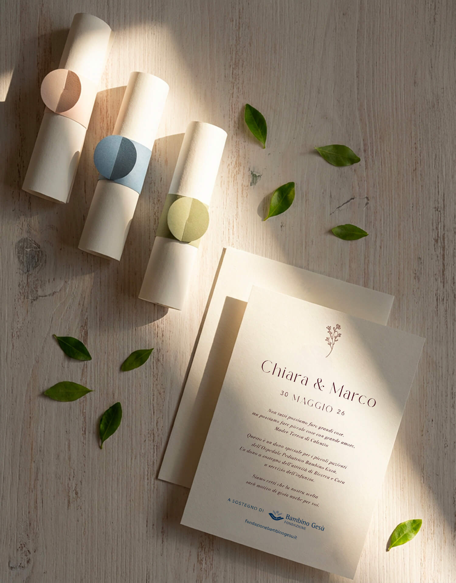 Pergamena Linea Fiori Minimal - Foto n. 1/1