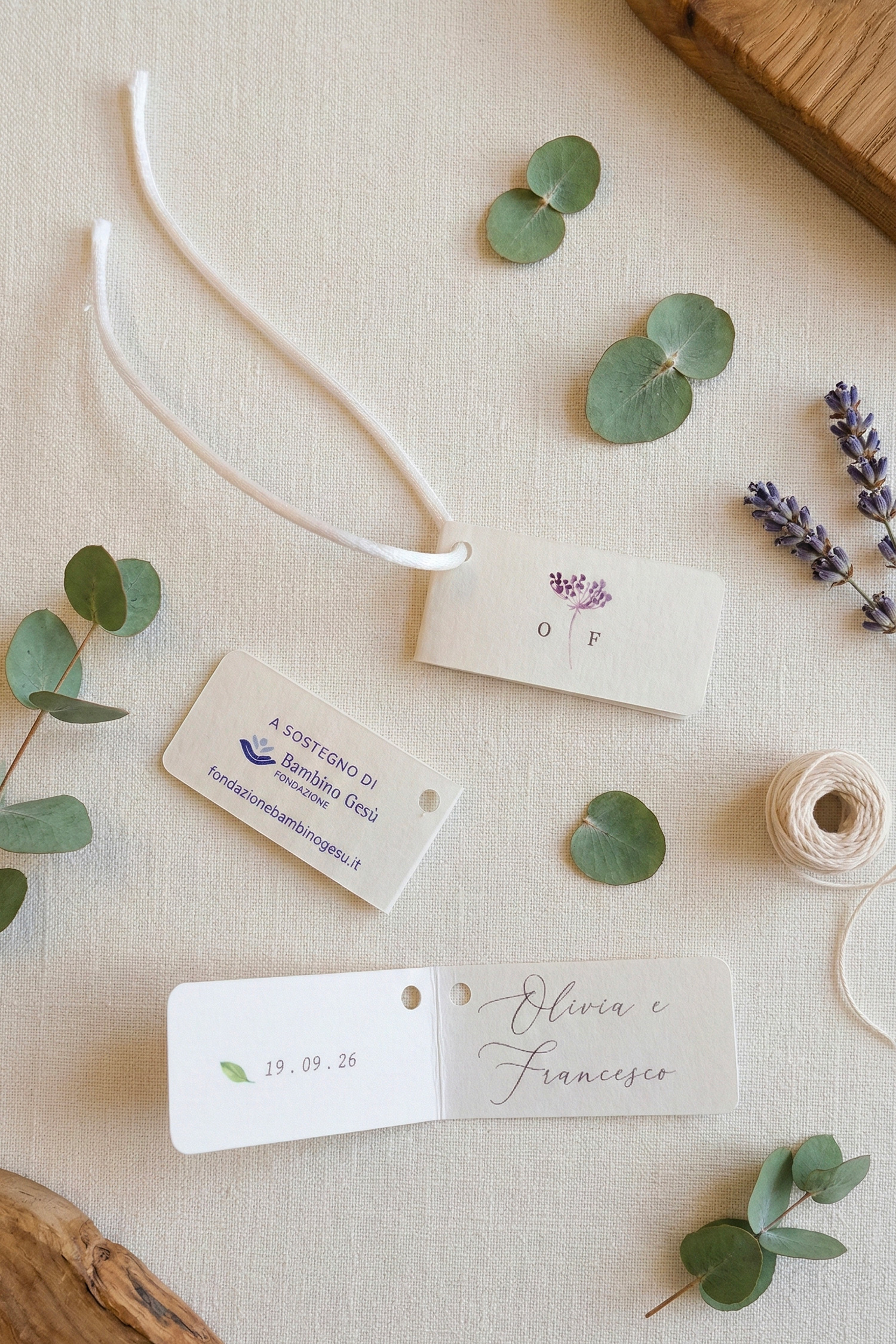Bigliettino bomboniera - Foto n. 1/1