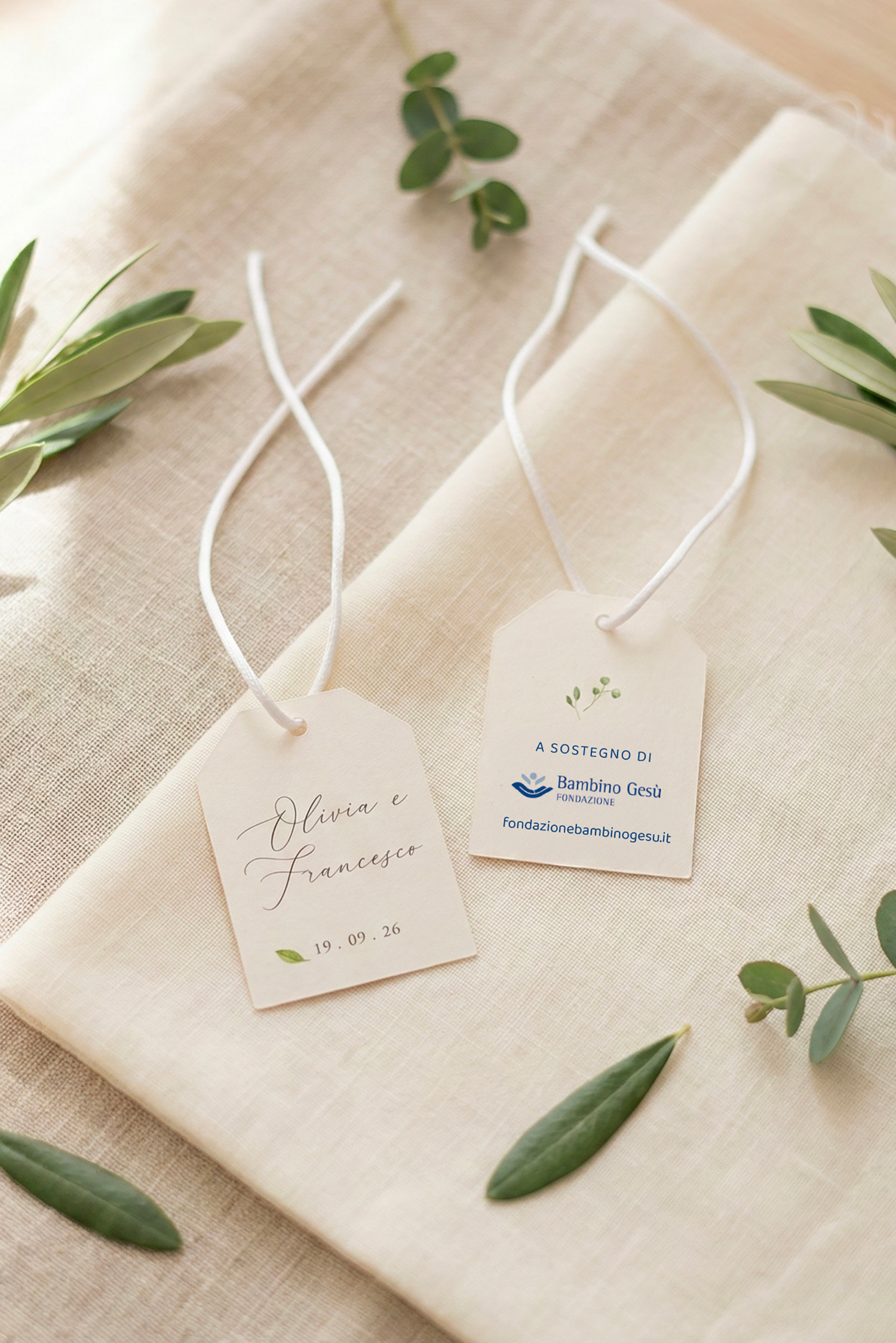 Tag bomboniere Linea Botanica - Foto n. 1/1