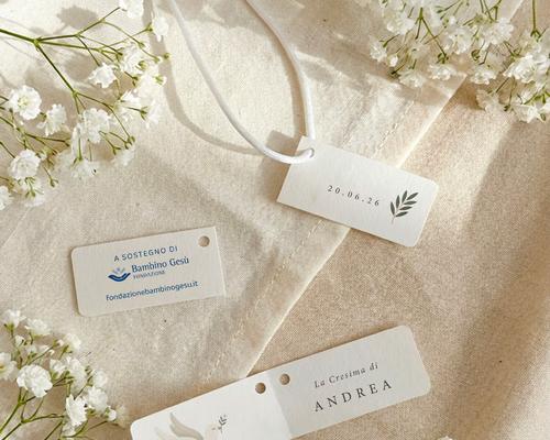 Bigliettino bomboniera Linea Sacramenti