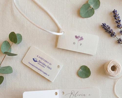 Bigliettino bomboniera