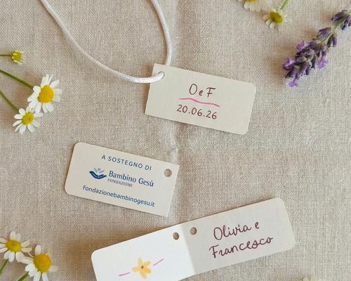 Bigliettino bomboniera