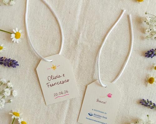 Tag bomboniere Linea Primavera