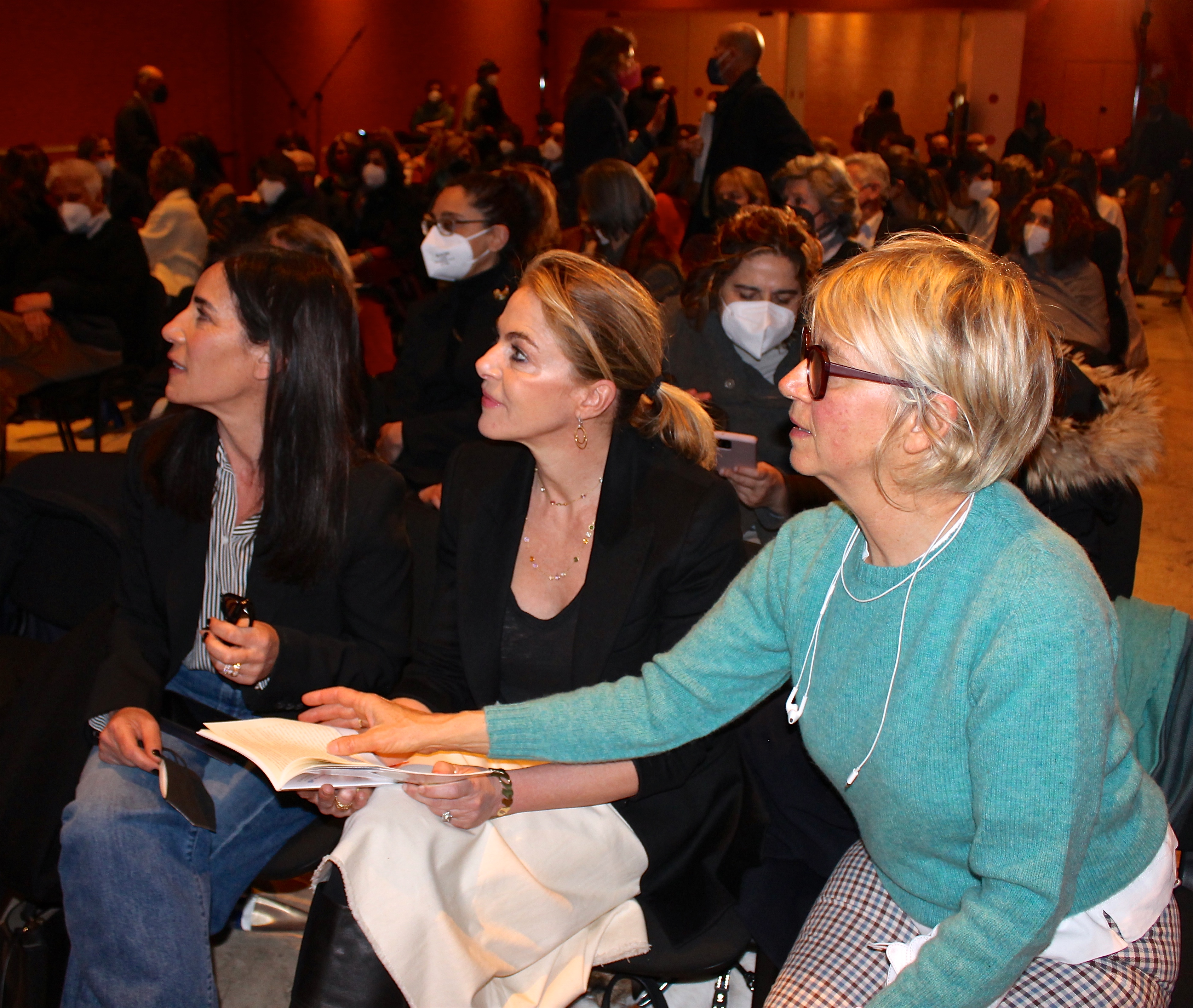 Paola Turci, Claudia Gerini, Maurizia Leone Pandolfelli
