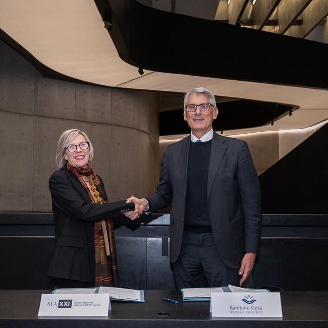 Fondazione MAXXI e Bambino Gesù insieme per un programma educativo tra arte e salute