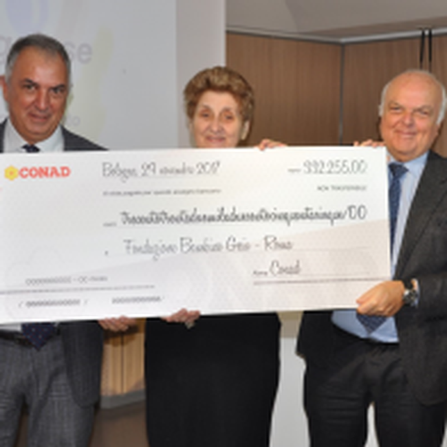 Contro le malattie rare Conad a fianco del Bambino Gesù