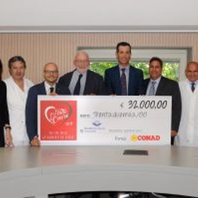 Conad "Con tutto il cuore" dona 32mila euro per l'Ospedale Bambino Gesù