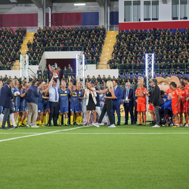 Partita del Cuore, all'Aquila una serata di sport e solidarietà con il messaggio di Papa Leone XIV