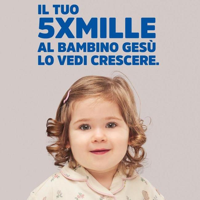 Dona il tuo 5 per mille al Bambino Gesù