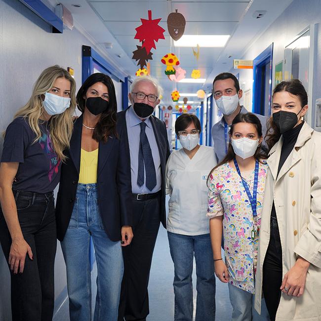 OTB Foundation ed Elena Santarelli, insieme per il sorriso dei bambini